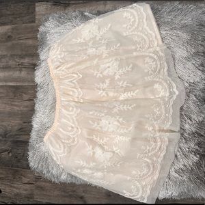 Lace girls skirt from Carter’s